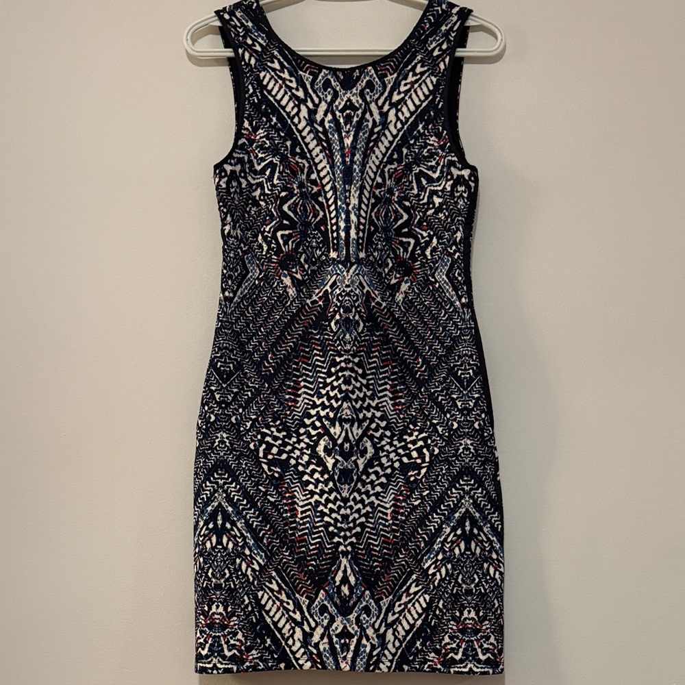 Dex Elegant Patterned Dress